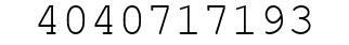 Number 4040717193.