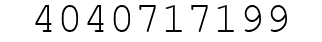 Number 4040717199.