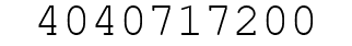 Number 4040717200.