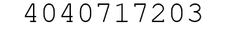 Number 4040717203.