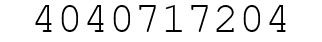 Number 4040717204.