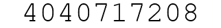 Number 4040717208.
