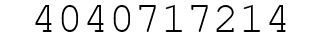 Number 4040717214.
