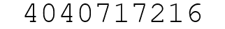 Number 4040717216.