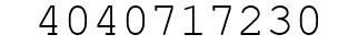 Number 4040717230.