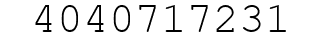 Number 4040717231.