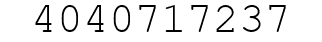 Number 4040717237.