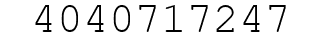 Number 4040717247.