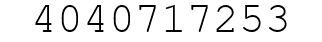 Number 4040717253.