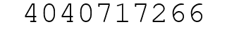 Number 4040717266.
