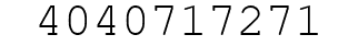 Number 4040717271.