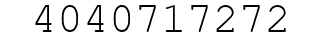 Number 4040717272.