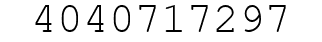 Number 4040717297.