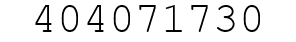 Number 404071730.
