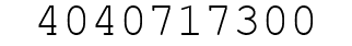 Number 4040717300.