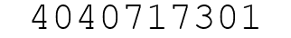 Number 4040717301.