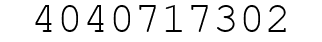 Number 4040717302.