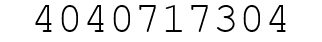 Number 4040717304.