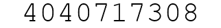 Number 4040717308.