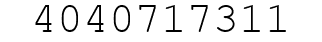 Number 4040717311.
