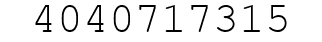 Number 4040717315.