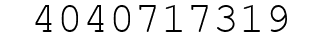 Number 4040717319.
