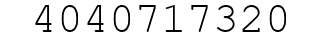 Number 4040717320.