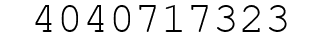Number 4040717323.