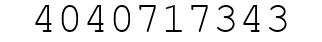 Number 4040717343.