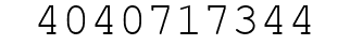 Number 4040717344.