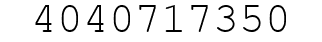 Number 4040717350.