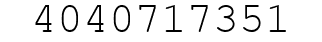 Number 4040717351.