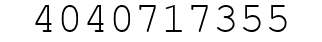 Number 4040717355.