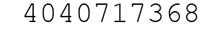 Number 4040717368.