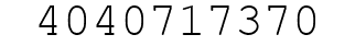 Number 4040717370.