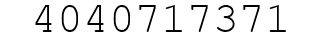 Number 4040717371.