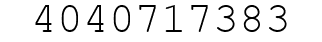 Number 4040717383.