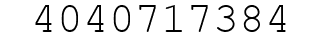 Number 4040717384.