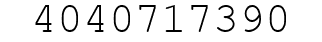 Number 4040717390.