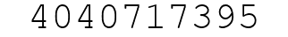 Number 4040717395.