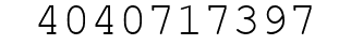 Number 4040717397.