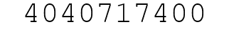 Number 4040717400.