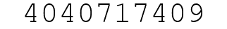 Number 4040717409.