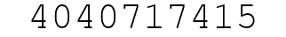 Number 4040717415.