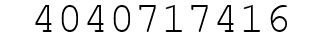 Number 4040717416.