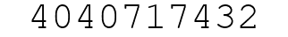 Number 4040717432.