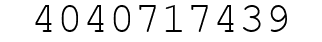 Number 4040717439.