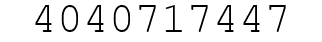 Number 4040717447.