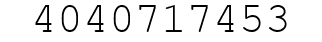 Number 4040717453.