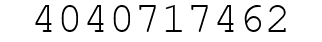 Number 4040717462.